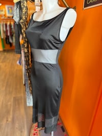 Image 3 of Moschino Peekaboo Sheer Midi Dress M