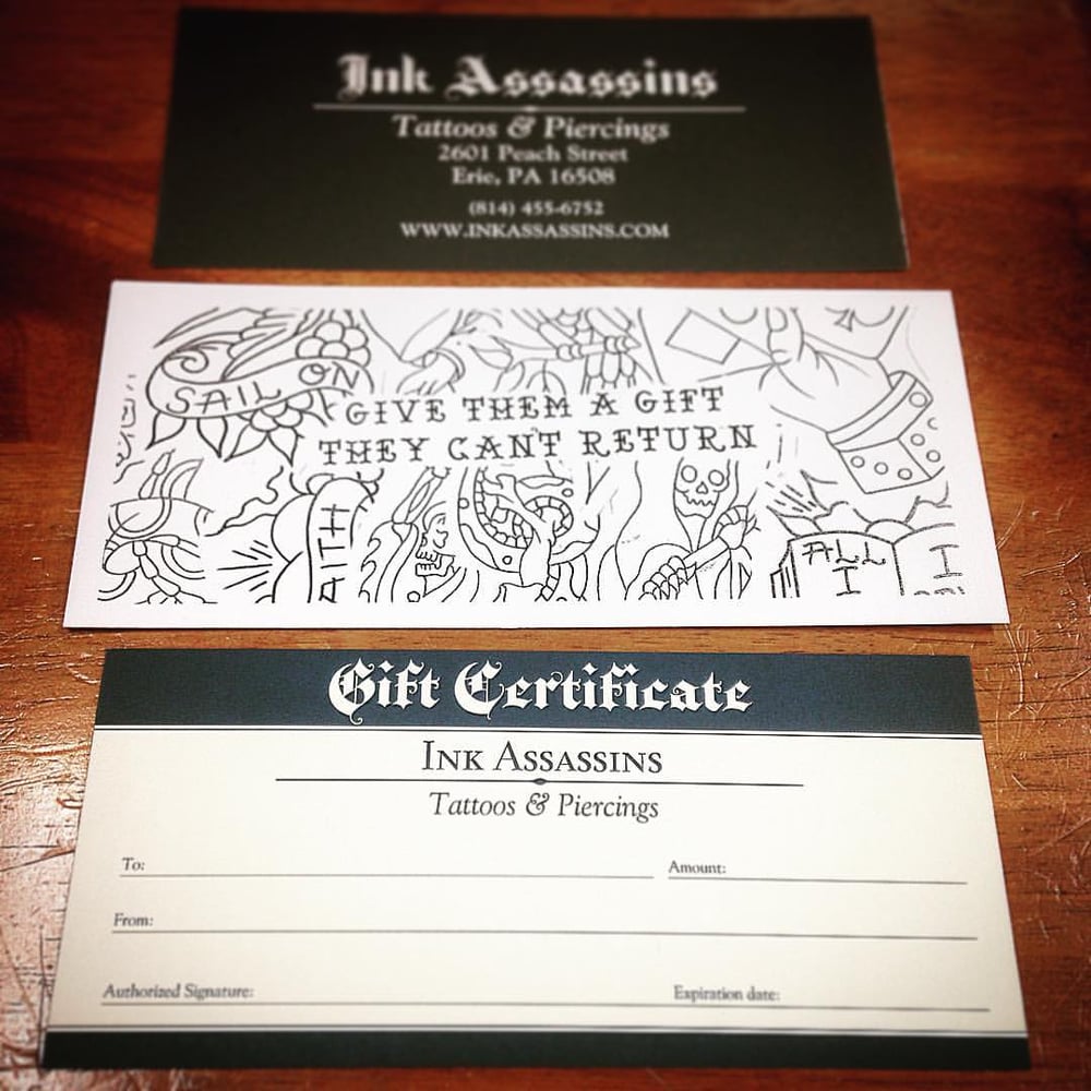 Image of Gift Certificates