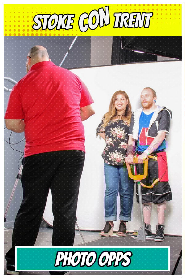 Image of Photo Opportunity with Guest at Stoke CON Trent #7