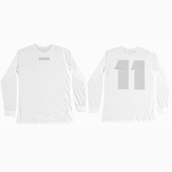 Image of ZONEXI "CONCRETE" LONG SLEEVE TEE