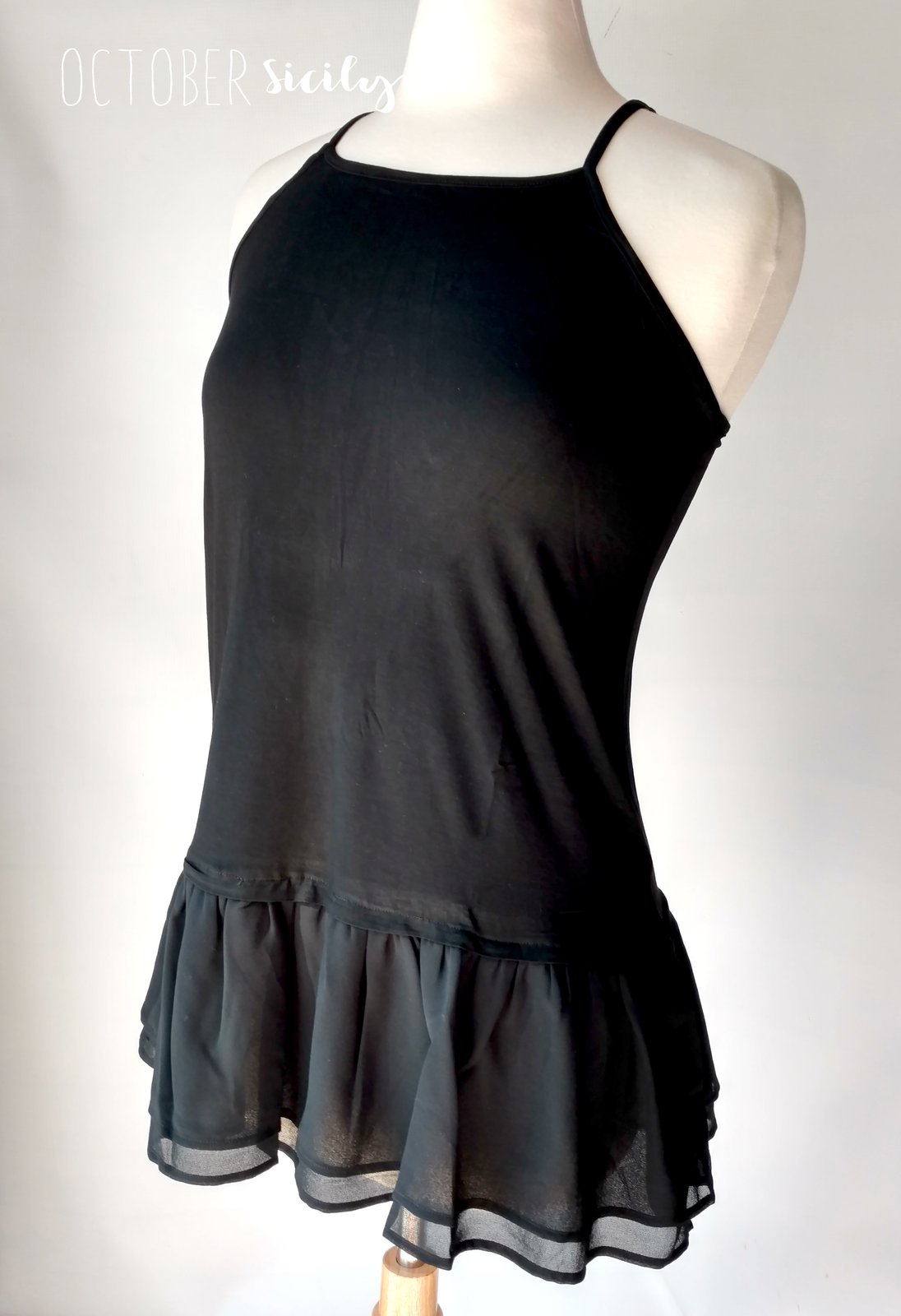 chiffon top extender