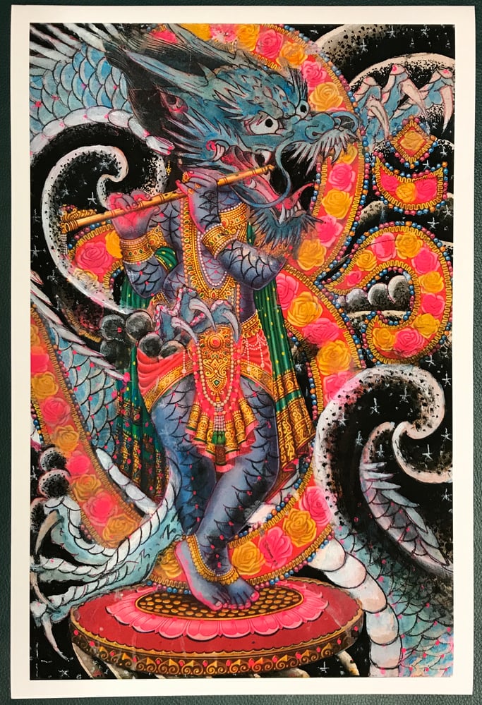 Image of Lord Krishna print
