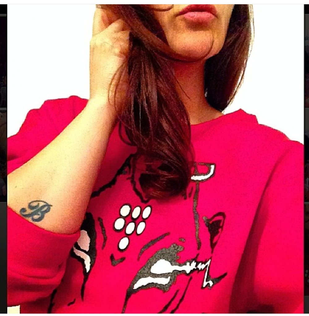 Image of Red Romance Sweatshirt