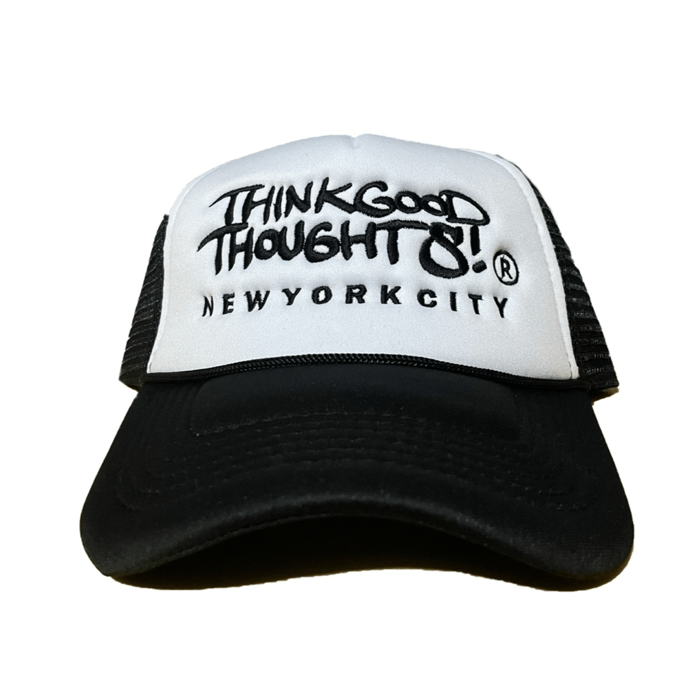 Image of Original Logo Trucker Hat - Black