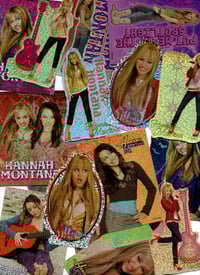 Image 1 of hannah montana stickers