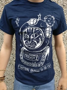 Image of Mångata Space Cat T-shirt