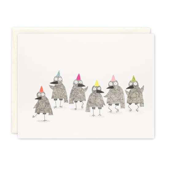 Image of Crow party card