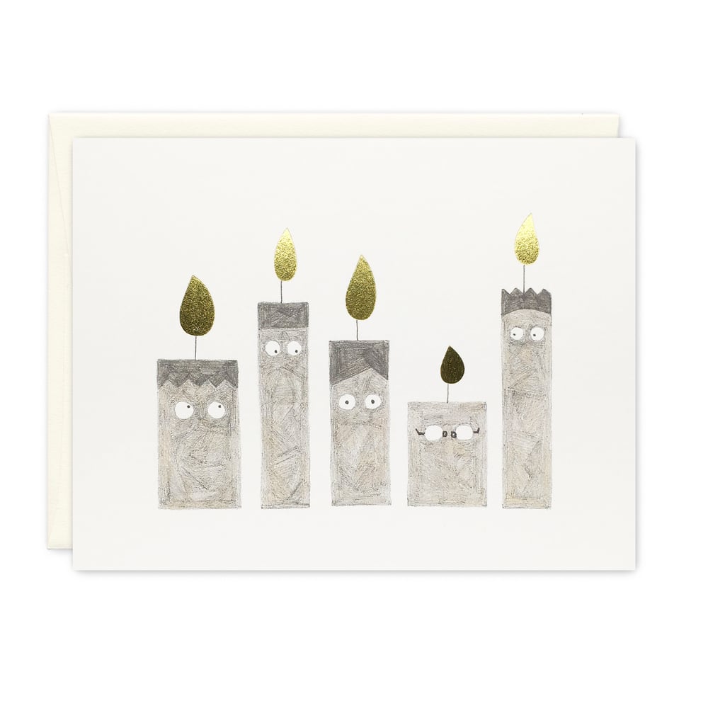 Image of Happy candles card