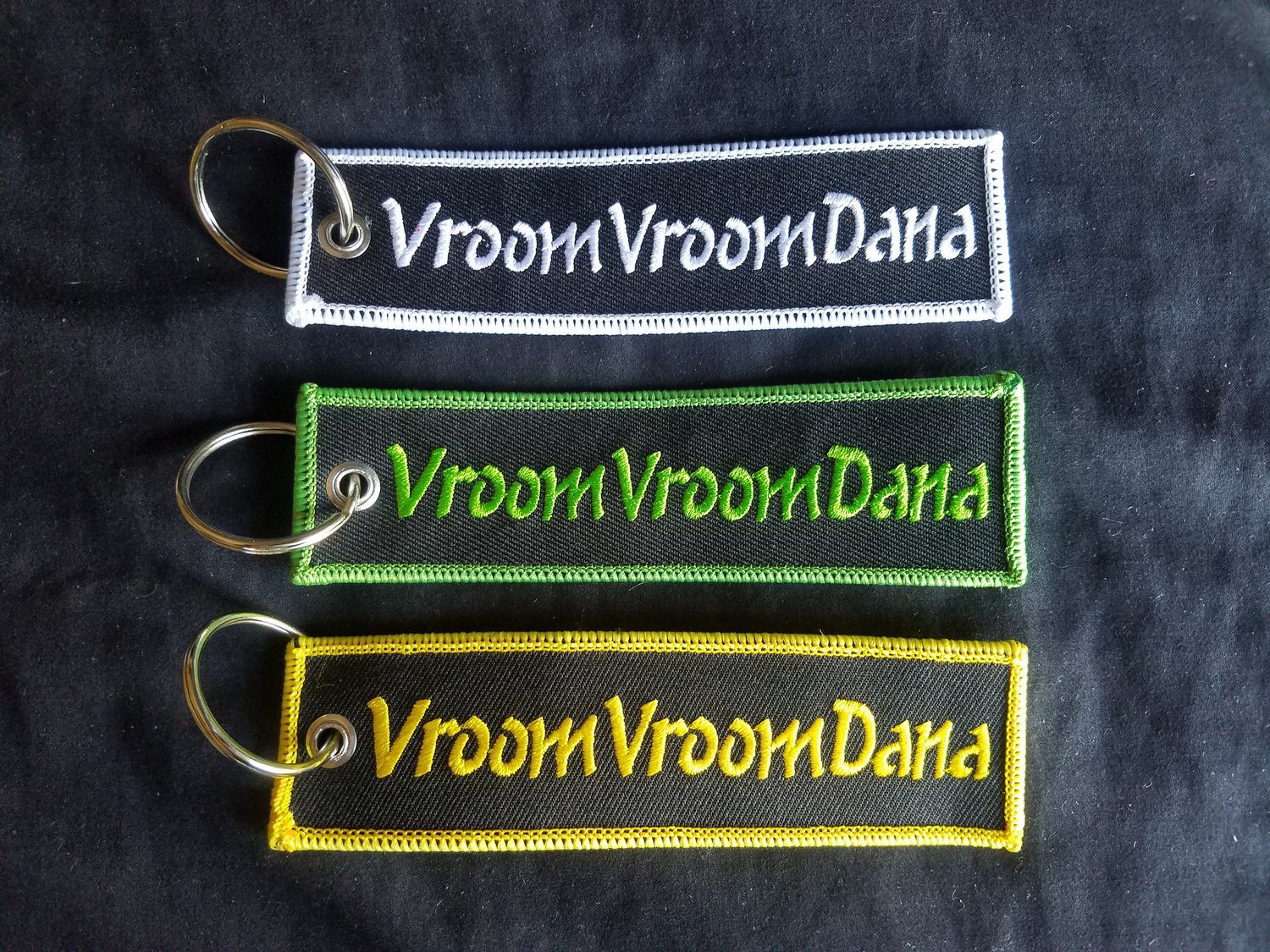 Image of Embroidered Keychain