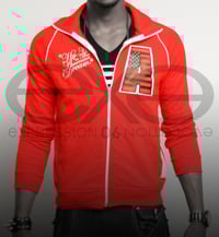 EXPRESSION 06 EVOLUTION®- “AMERICAN HIP-HOP®” RED TRACK JACKET