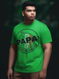 Image 5 of El Papa Mas Chingon T-Shirt Perfect For Father's Day