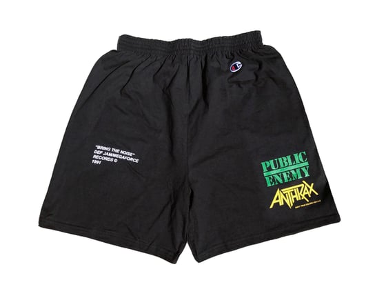 Image of Public Enemy/Anthrax Champion Shorts