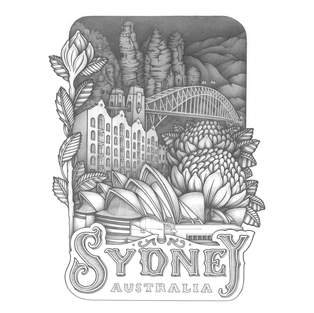 Image of SYDNEY - ORIGINAL ARTWORK