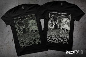 Image of Buzzoven "Apocalyptic Angel"  T-shirt by Mihai Manescu Pre Order