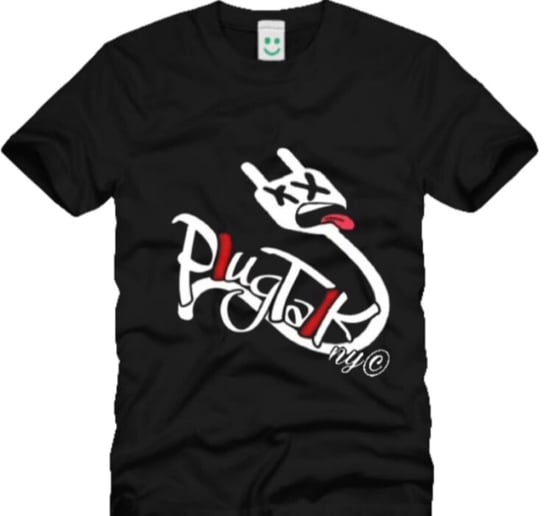 Image of PLUGTALK NY TEE - (Black)