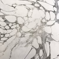 Image 1 of Marble Paper #72 'Carrara Marble Stone effect' 