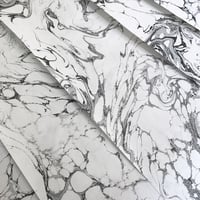 Image 2 of Marble Paper #72 'Carrara Marble Stone effect' 