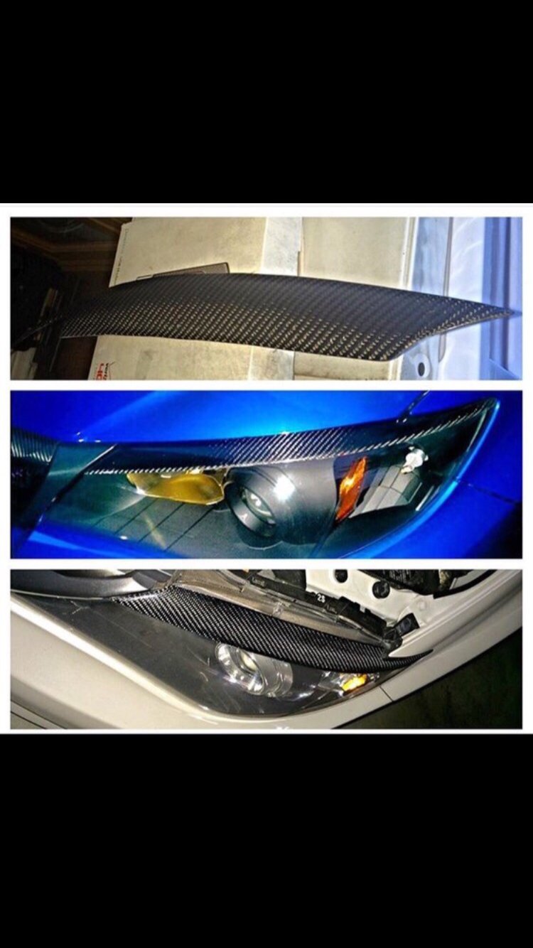 Image of Carbon Fiber Eyelids 2008-2014 WRX/STI