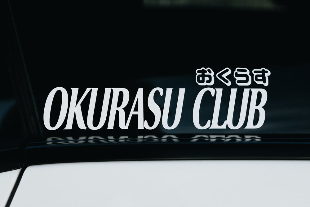 Image of Original 'Okurasu Club - おくらす' Die Cut