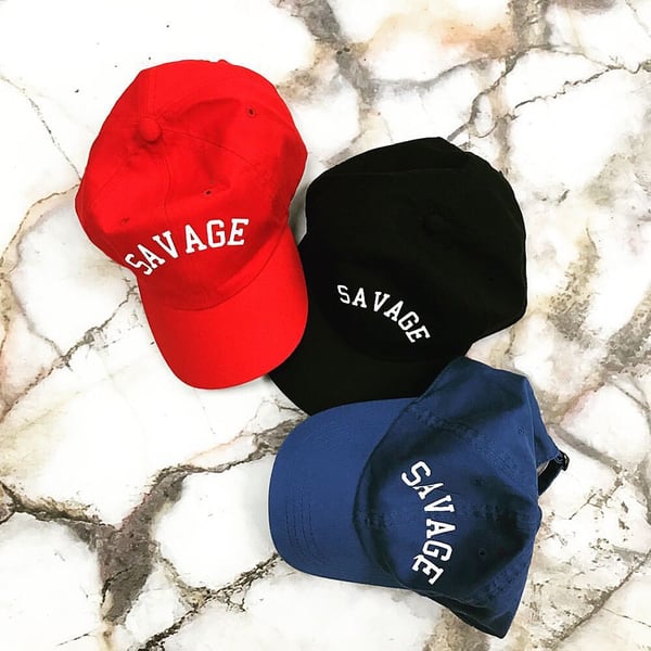 Image of Savage strap cap