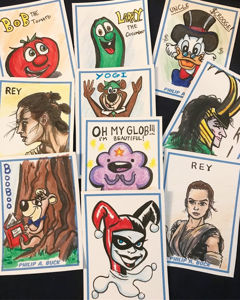 Image of $5 Sketch Cards!