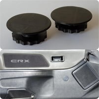 Image 1 of 88-91 Honda CRX / Civic Window Crank Delete Plugs