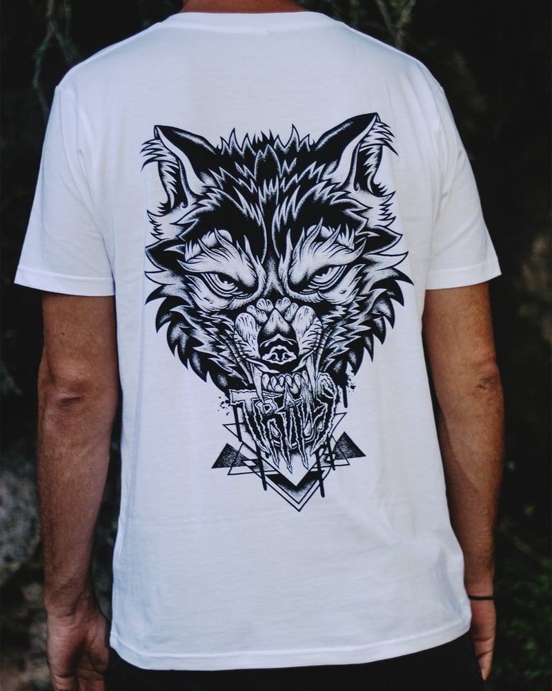 Image of "TRAILS WOLF" TEE