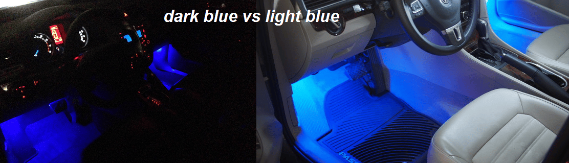 Image of Remote Control Color Changing Footwell LEDs Fits: All Audi & Volkswagen Models