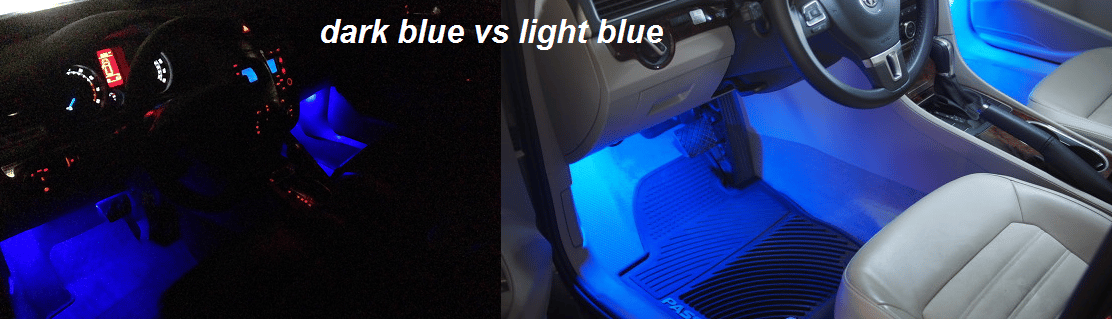 Image of Remote Control Color Changing Footwell LEDs Fits: All Audi & Volkswagen Models