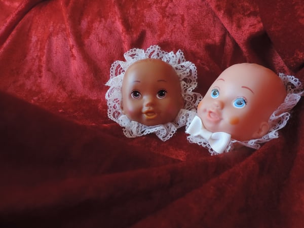 Image of Severed Doll Head Necklace