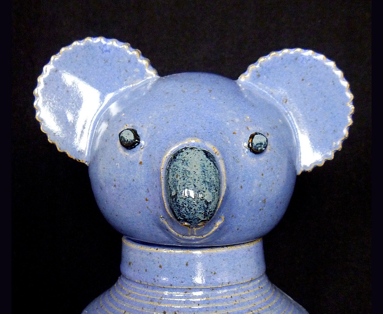 Clancy, the Blue Koala | Scheuer Ceramics
