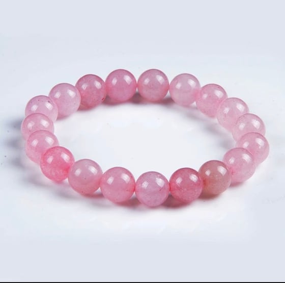 Image of Rose quartz bracelet