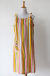 Image of SOLD Comfy Striped Dress With Buckle Detail