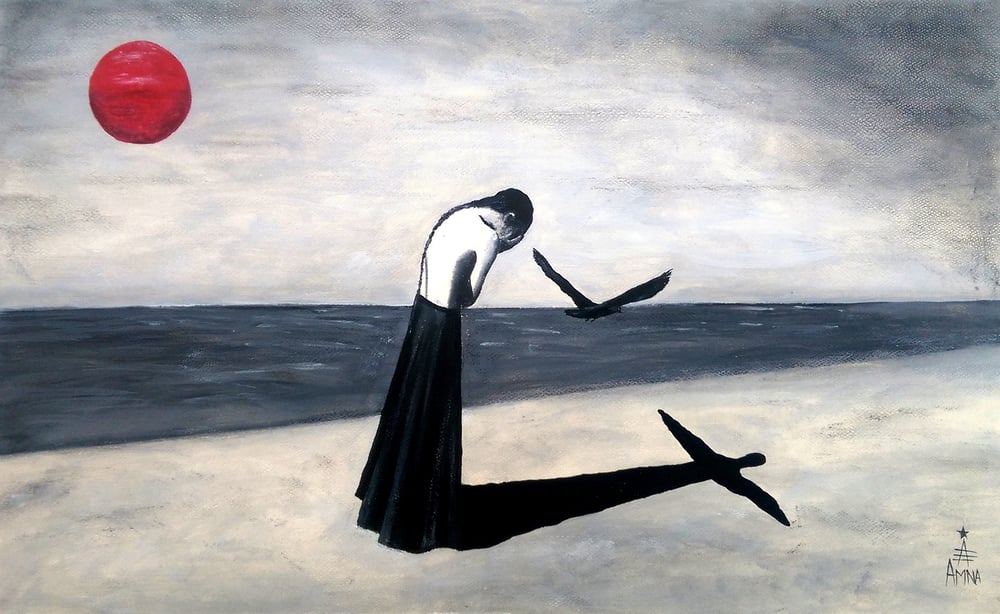 Image of Living Twice - Oil Painting