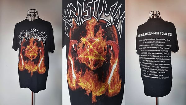 Image of Krisiun- Europen Summer 17 Tour shirt
