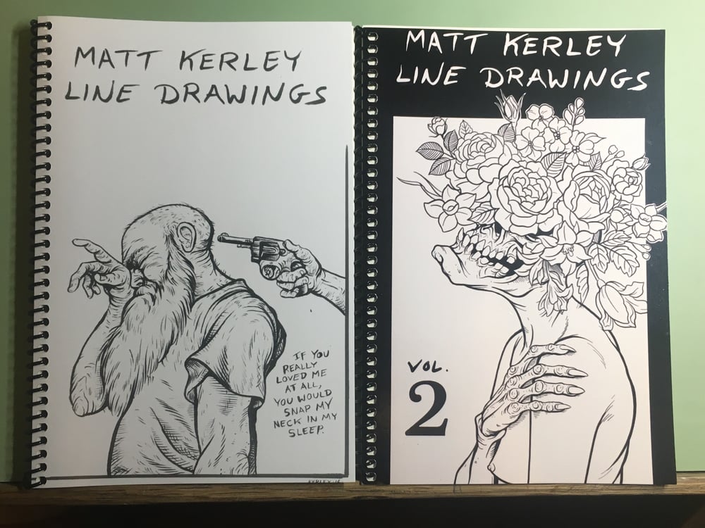 Image of Line Drawing Books vol 1 & 2