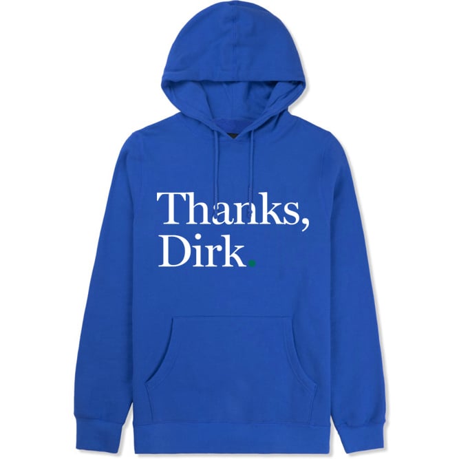 Image of Thanks Hoodie - Blue