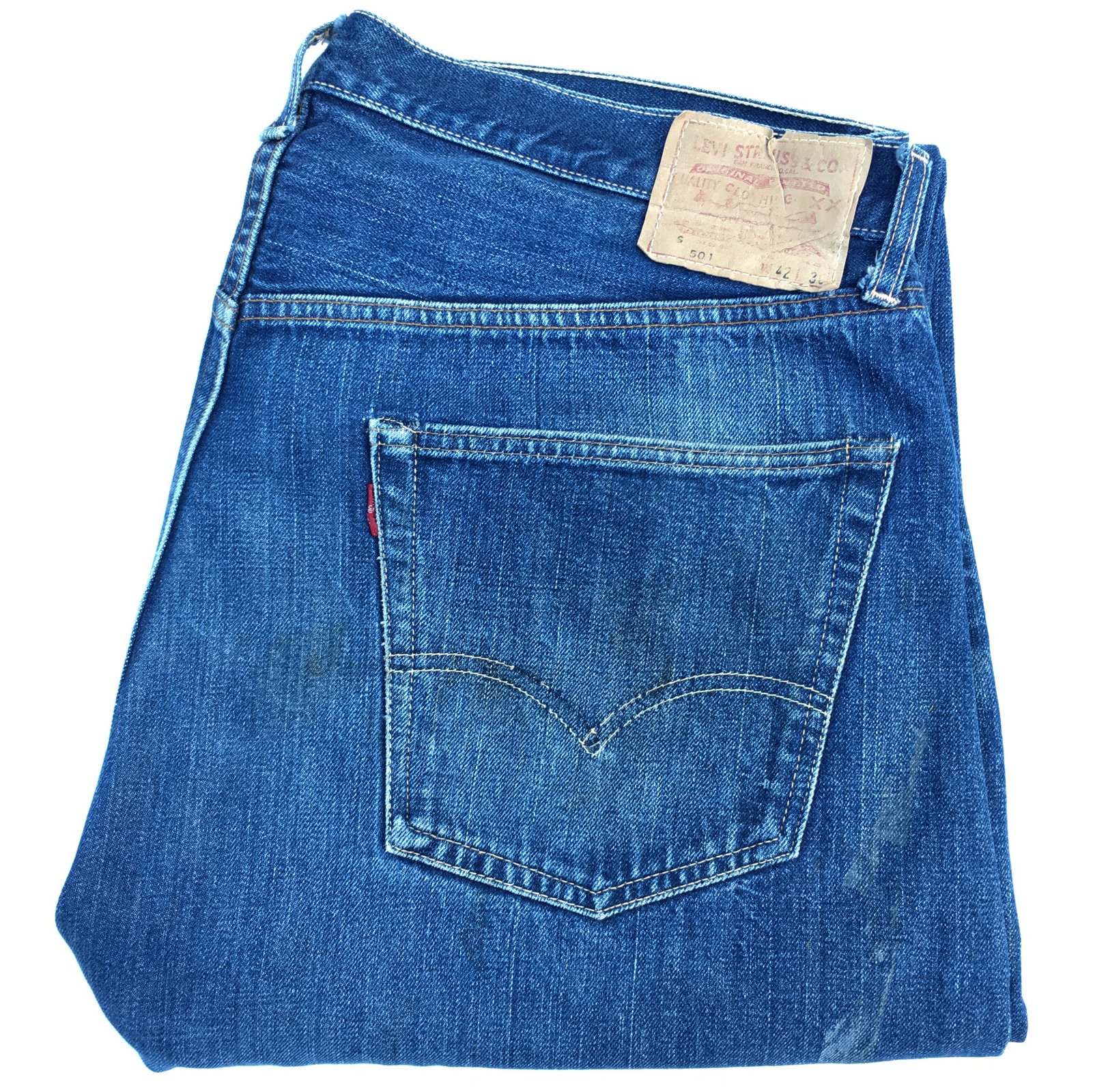 Image of Vintage LEVIS 501 S big E