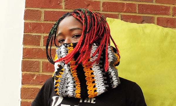 Image of Bumble Bee Cowl (Scarf / Tube Top)
