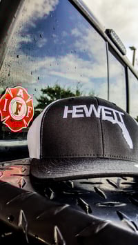 Image 2 of Black and White Hewett Hat
