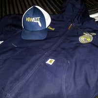 Image 3 of Blue and Gold Flexfit