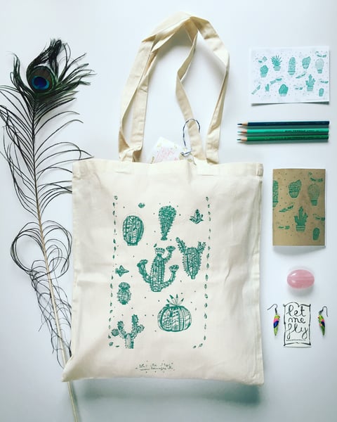 Image of Tote bag *cactus*