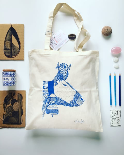 Image of Tote bag *cow*
