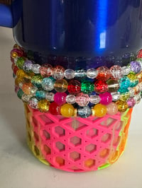 Image 3 of Tropical Fruit Tumbler Bracelet Stack