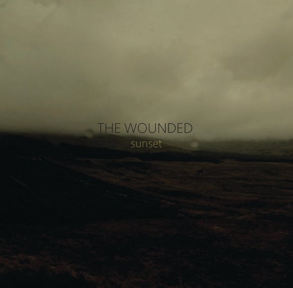 Image of THE WOUNDED - Sunset. 2LP. Clear/Gold Vinyl. Gatefold.