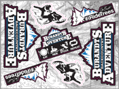 Image of Burandt's Backcountry Adventure Sticker Sheet