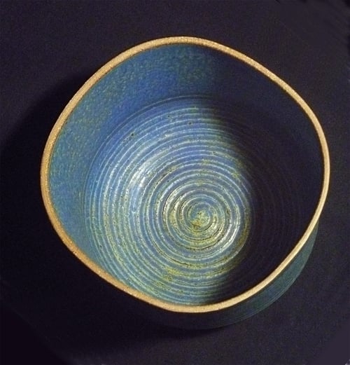 Image of Speckled Blue Bowl