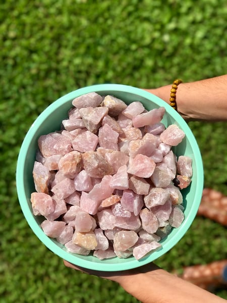 Image of Rose Quartz Chunks