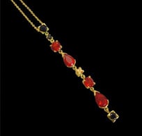 Image of Fire Opal Necklace