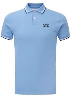Image of Short Sleeved Light Blue Polo Shirt (Free UK postage)